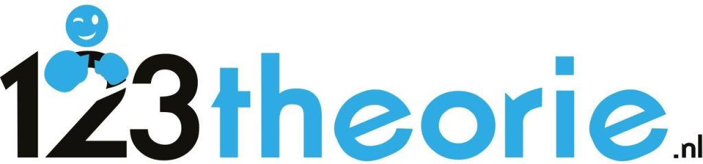 123-Theorie logo - theoriecursus en examen dagcursus voor rijbewijsexamen